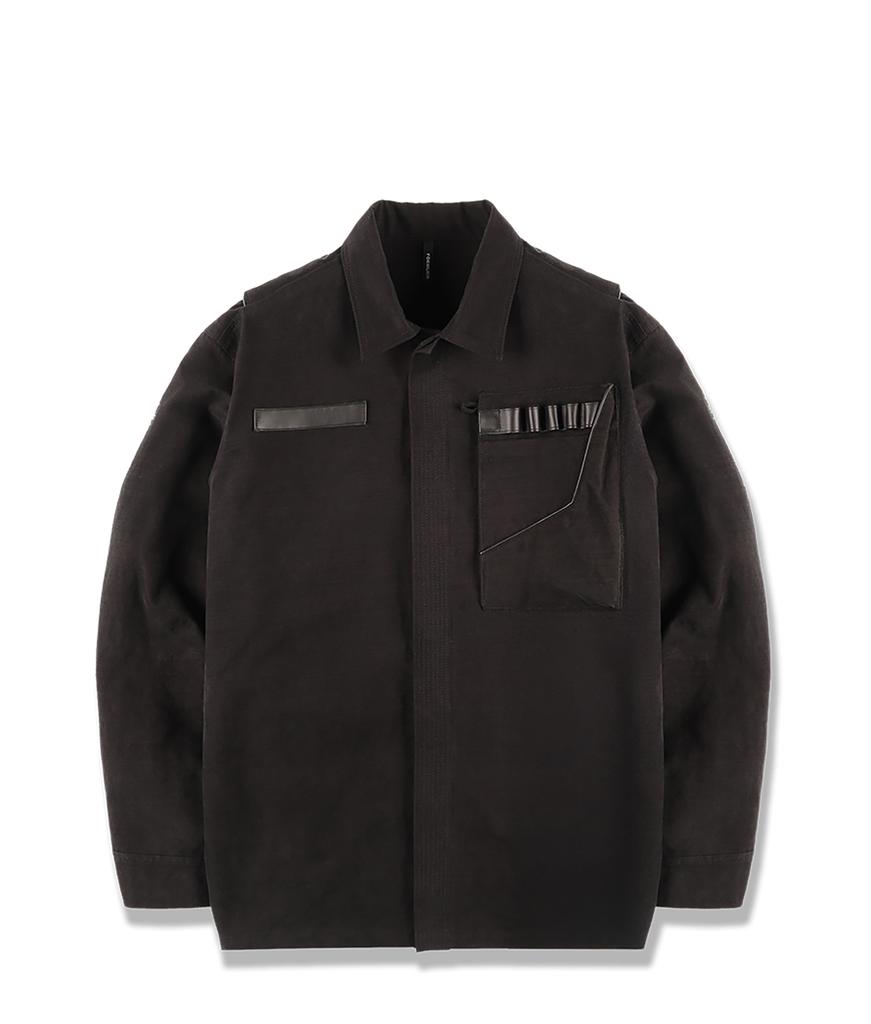 Formlich Shirt Jacket / Black