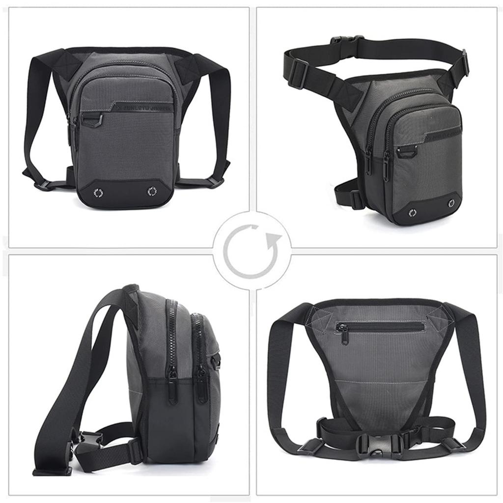 Aumotop Bike Leg a and waist bag for fitness bikes and other outdoor Features a design and Ideal for outdoor and Bag, lightweight, waterproof,