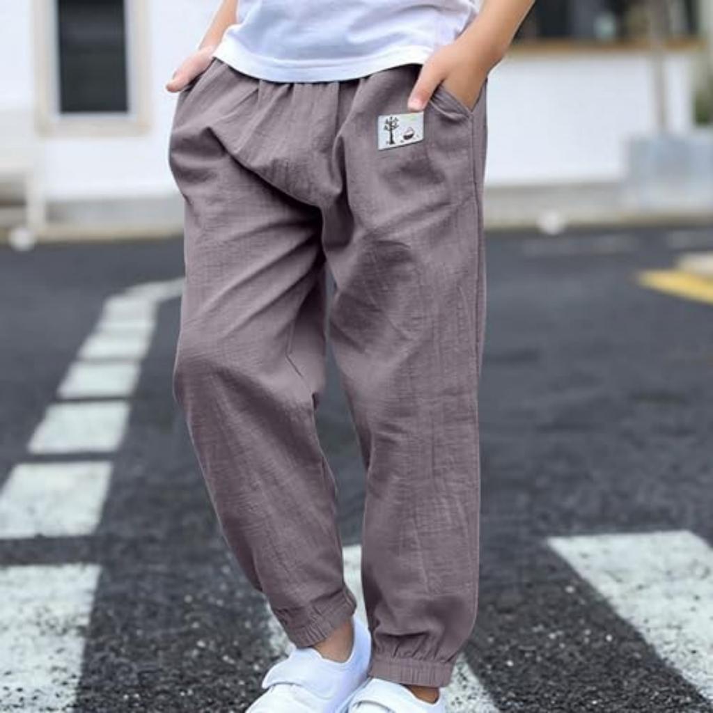 Boys And Girls Casual Pants Fashion Sports Pants