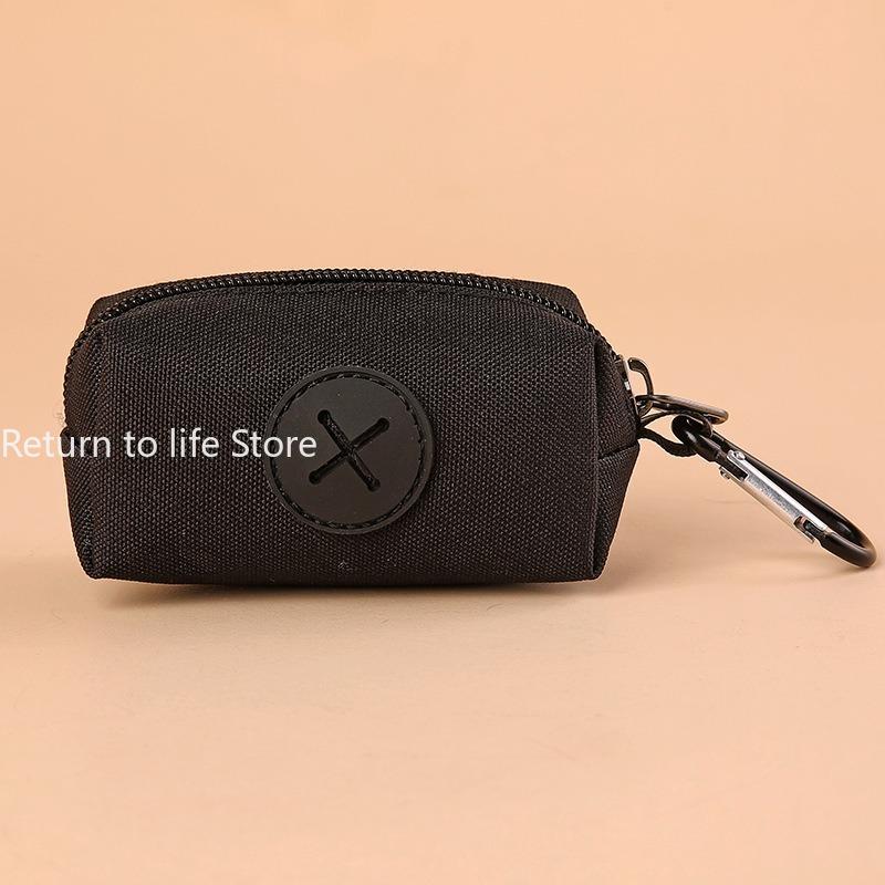 1Pcs Portable Dog Poop Bag Dispenser Hangingable Dog Poop Bag Holder Poo Bags Dispenser for Dogs Walking Garbage Bags Dispensers