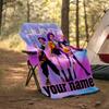 Customiz Name Personality K-Pop Demon Hunters Blanket Soft&Warm Office Bed Travel Lunch Break Blanket,Gift All Seasons
