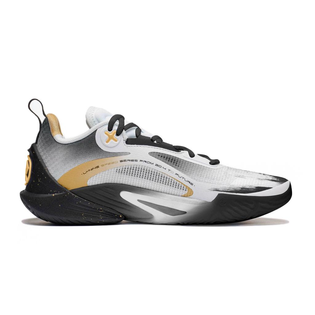 Li Ning Speed 10 Basketball Shoes Men's Low Top Pink ABAT085-65(Team434-)
