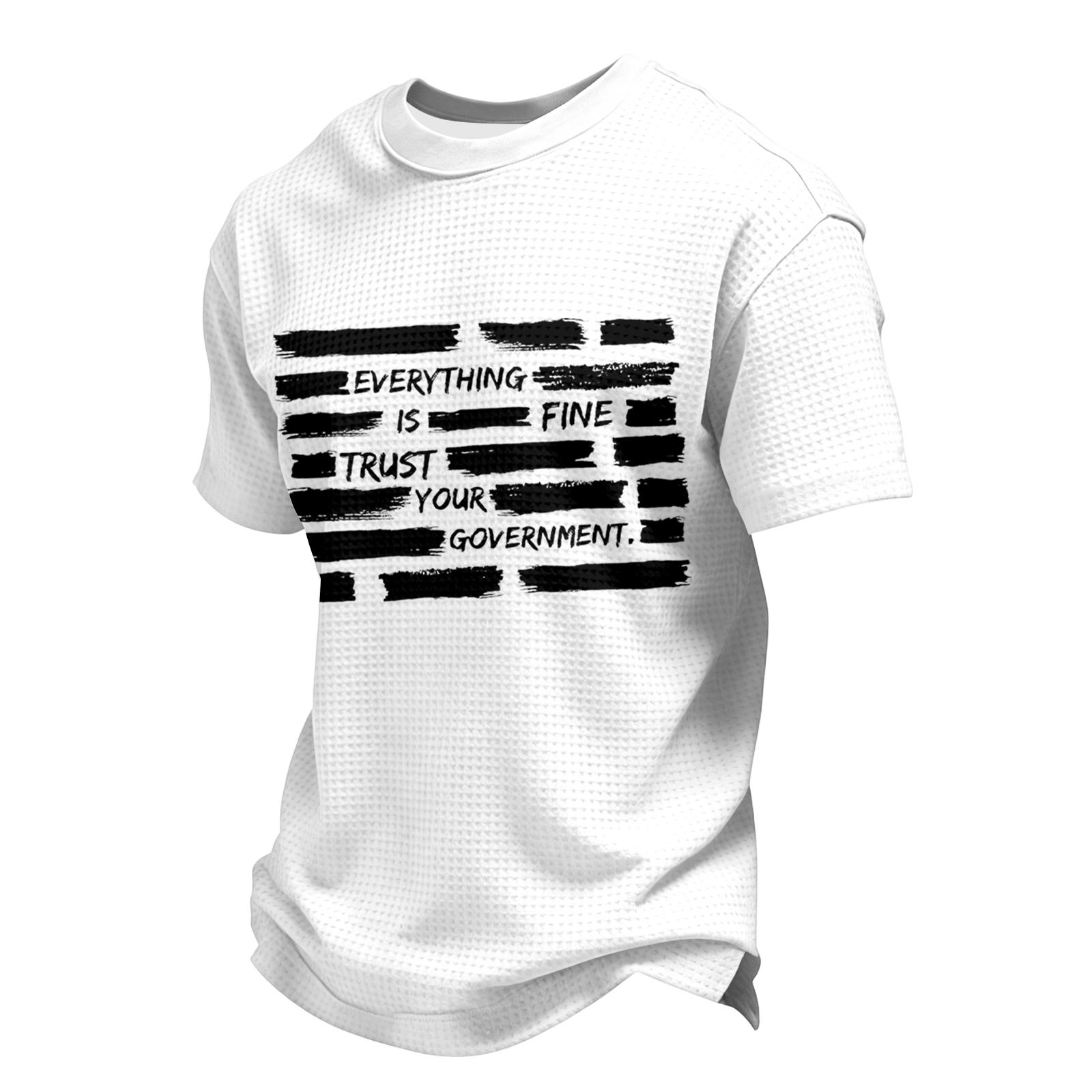 

USA Anniversary Men s Casual Letter Print Long-Sleeve Sweatshirt XL