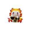 Demon Slayer Lucky Cat Anime Figure Blind Box Rengoku Tanjiro Inosuke Kawaii Cute Model Toy Desktop Car Ornaments Birthday Gift