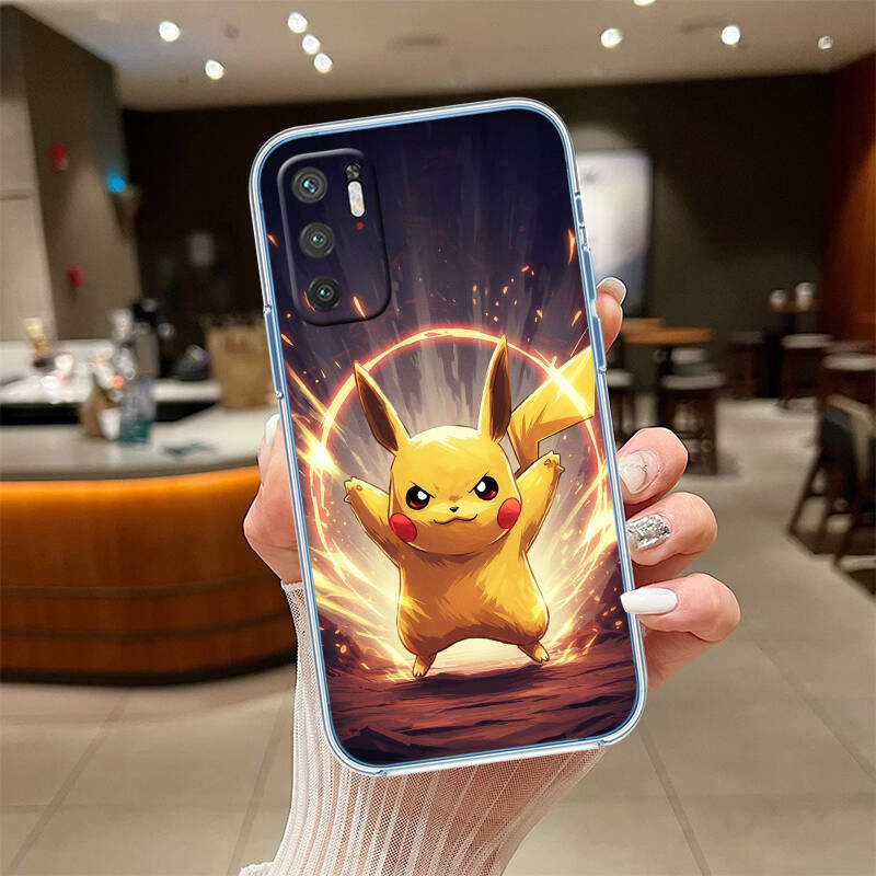 POKEMON Cartoon Phone Case for Motorola Edge 20 30 S30 40 50 Fusion Lite Plus Pro Ultra Neo One Action Zoom Hyper Power Macro Vision