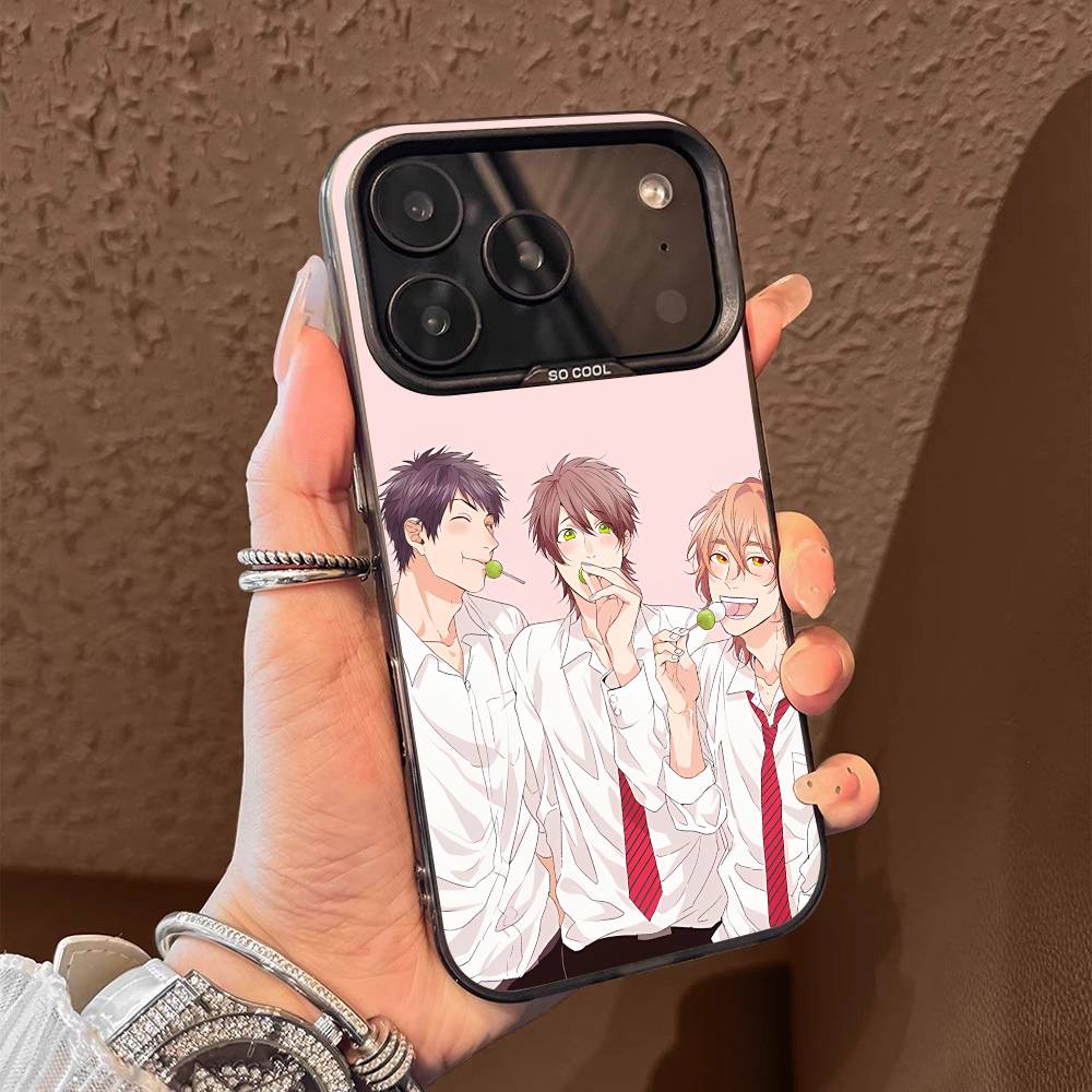 Y-Yarichin C-Comics Club For iPhone 17,16,15,14,13,12,11,Pro,Max,Plus,E,SE4,Air,Mini Black Phone Case IMD Box