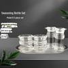 STRVELFRT Transparent Acrylic Spice & Condiment Set