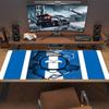 Wisa Pock Mauspad Großes Gaming Tischkissen Rutschfest Laptop Tablet Großes Mauspade XXL Matte Mini PC Spielmatte Mit Verriegelter Kante