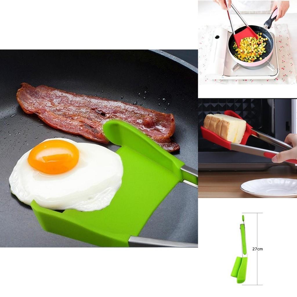 Silicone Fan-shaped Food Clip Kitchen 9 12 Inch Clamp Anti-scald Food Clip Convenient Bread Bbq Clip