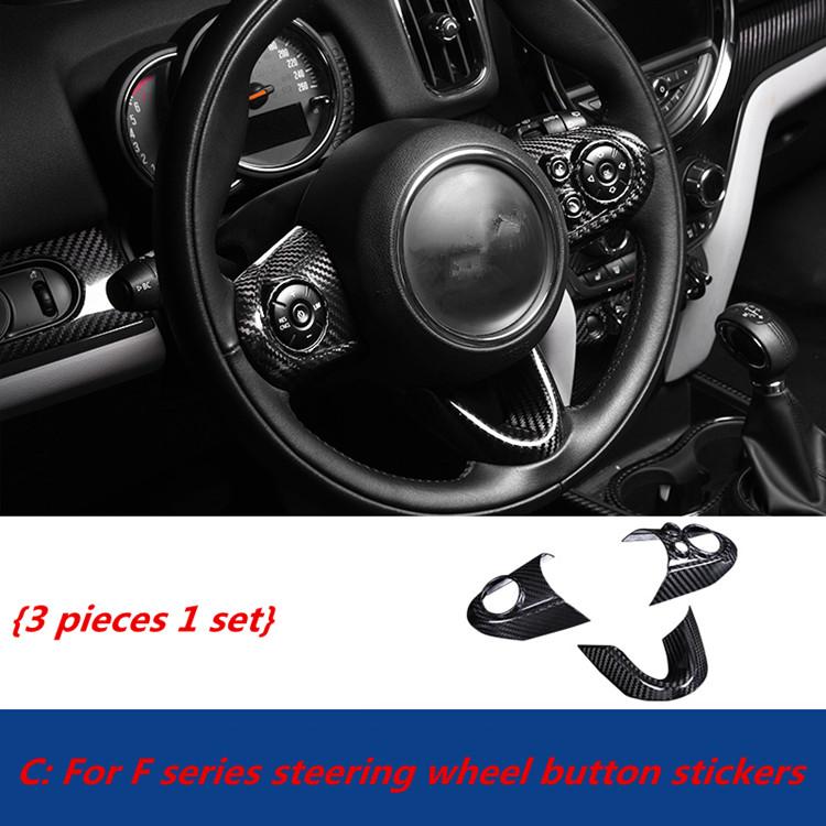 

Подходит для BMW MINIcooper countryman F60. Аксессуары для стайлинга автомобиля из настоящего углеродного волокна. Панель управления коробкой передач и центром автомобиля.