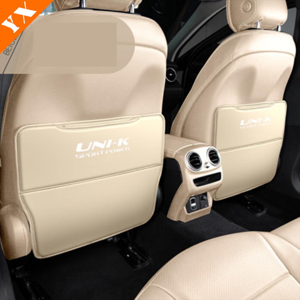 

Кожаное заднее сиденье автомобиля с защитой от ударов/пыли/царапин, защитный чехол для Changan UNIK UNI-K, аксессуары Type 5