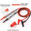 1Pair Soft Silicone Multimeter Lead Universal Banana Plug  for Digital Multimeters