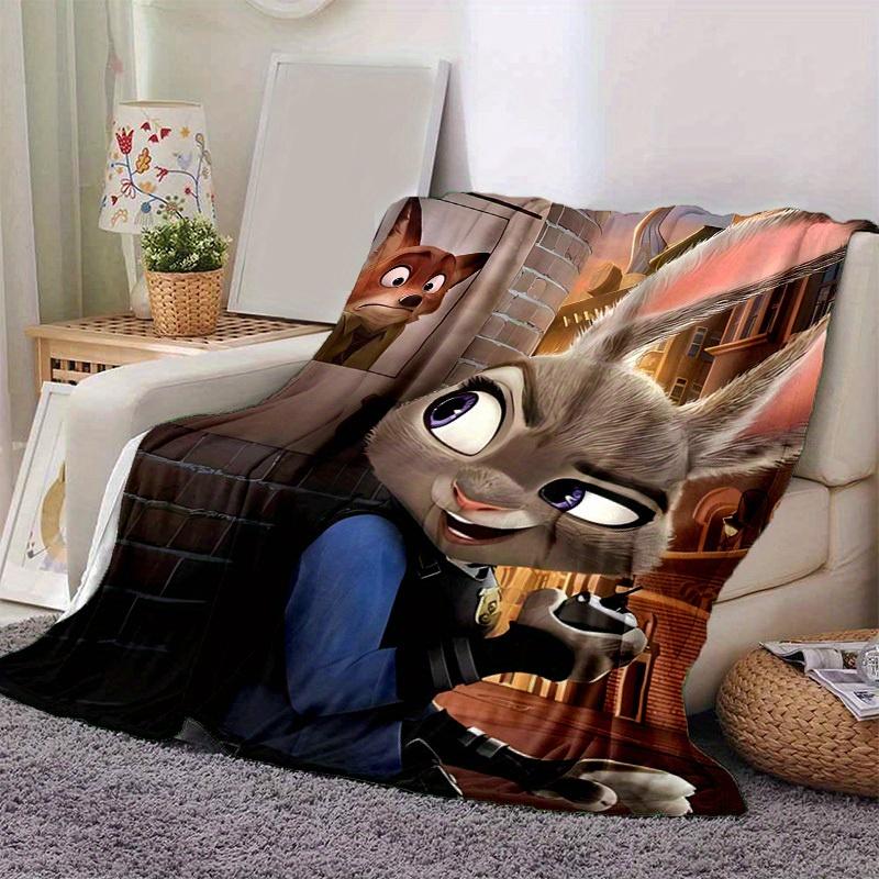 

1pc, Zootopia MovieInspired Home Decor Blanket Perfect for Couches, Beds, Carses 80cmx120cm