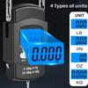 50kg/10g Přenosná LCD elektronická ruční váha Cestovní závěsná váha s 100cm dlouhým zatahovacím metrem