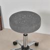 1Pc Pu Leather Dining Chair Covers Waterproof Round Stool Covers Removable Cafe Bar Chairs Protector Seat Covers Anti-Dirty