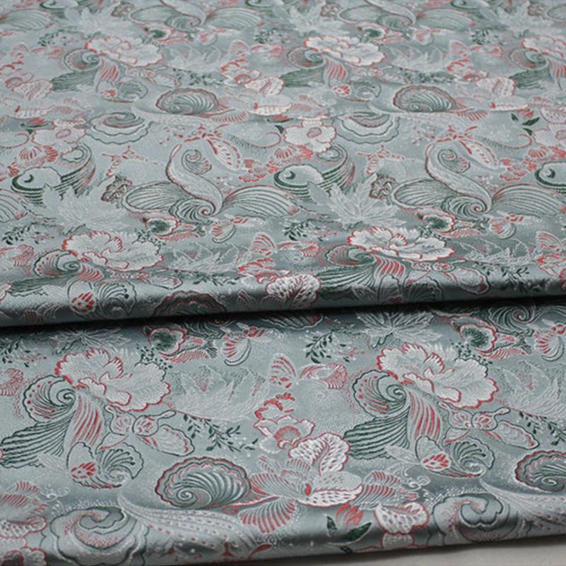 Brokat Jacquard Stoff mit Schmetterlingsmuster im chinesischen Stil Chinesisches Tang-Kostüm Cheongsam Mongolische Robe Damast Stoffmaterial
