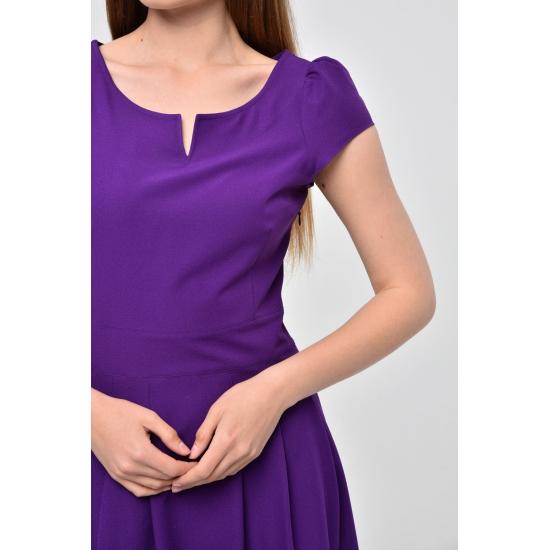 Women's Summer Pleat Detailed Short Sleeve Mini Dress