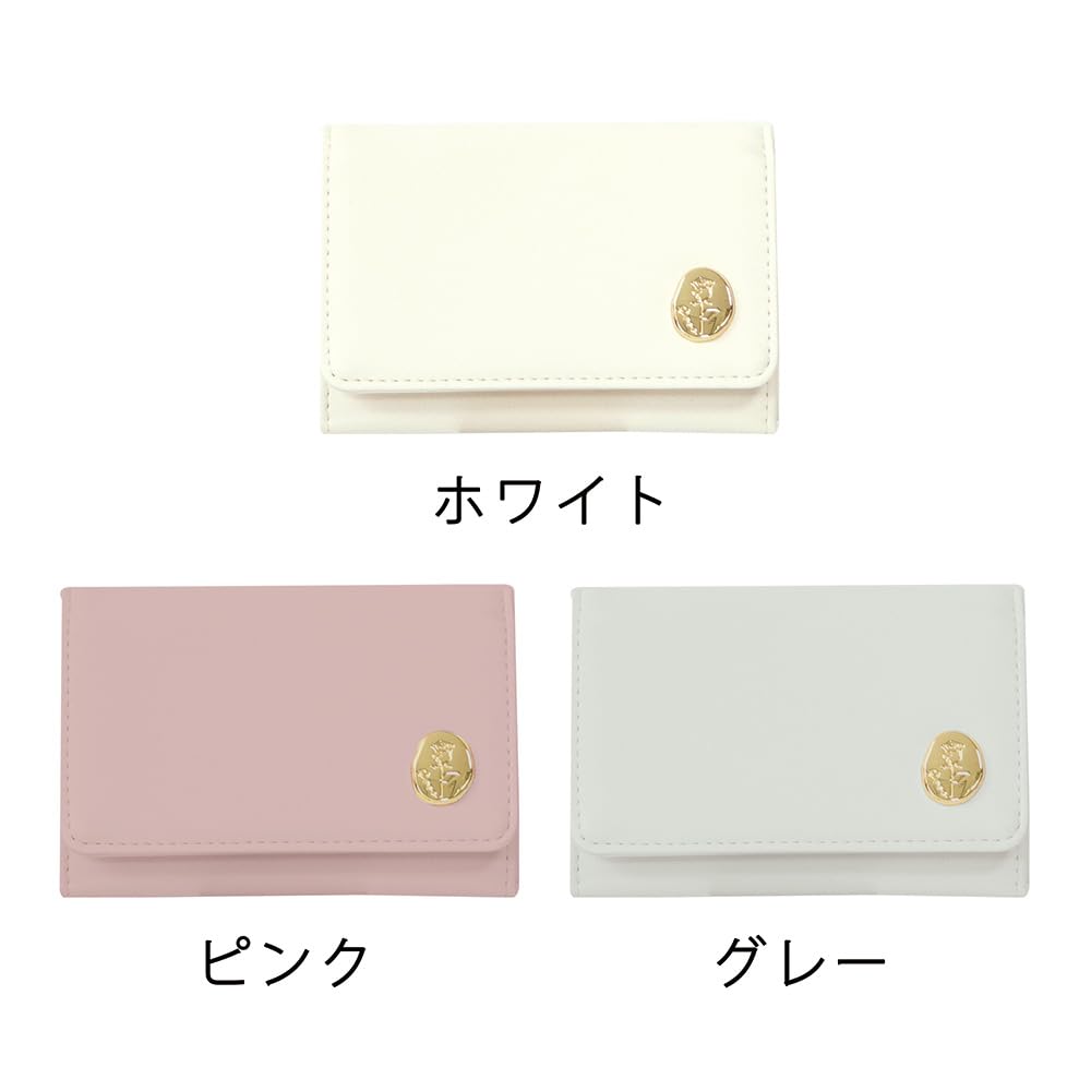 Labo Clip Card Case, Rose Gray, RSCC01-GY