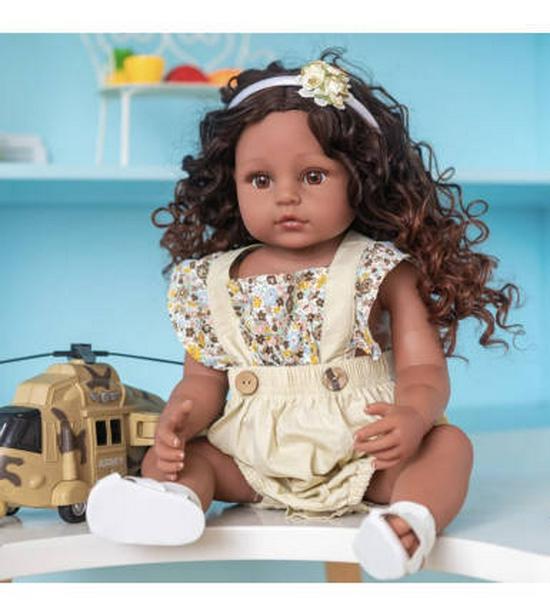 NPK Genuine 55CM Waterproof Full Silicone Reborn Baby Doll