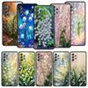 Lily Of The Valley Clear Floral Phone Case for Samsung Galaxy A55 A35 A17 A07 A15 A13 A25 A72 A73 A32 A52 A52S A41 5G Soft TPU