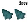 1-20PCSChristmas Tree Shaped Fruit Tray Plastic Dried Fruit Candy Snack Tray Melon Plate Party Supplies Home Decoration Supplies