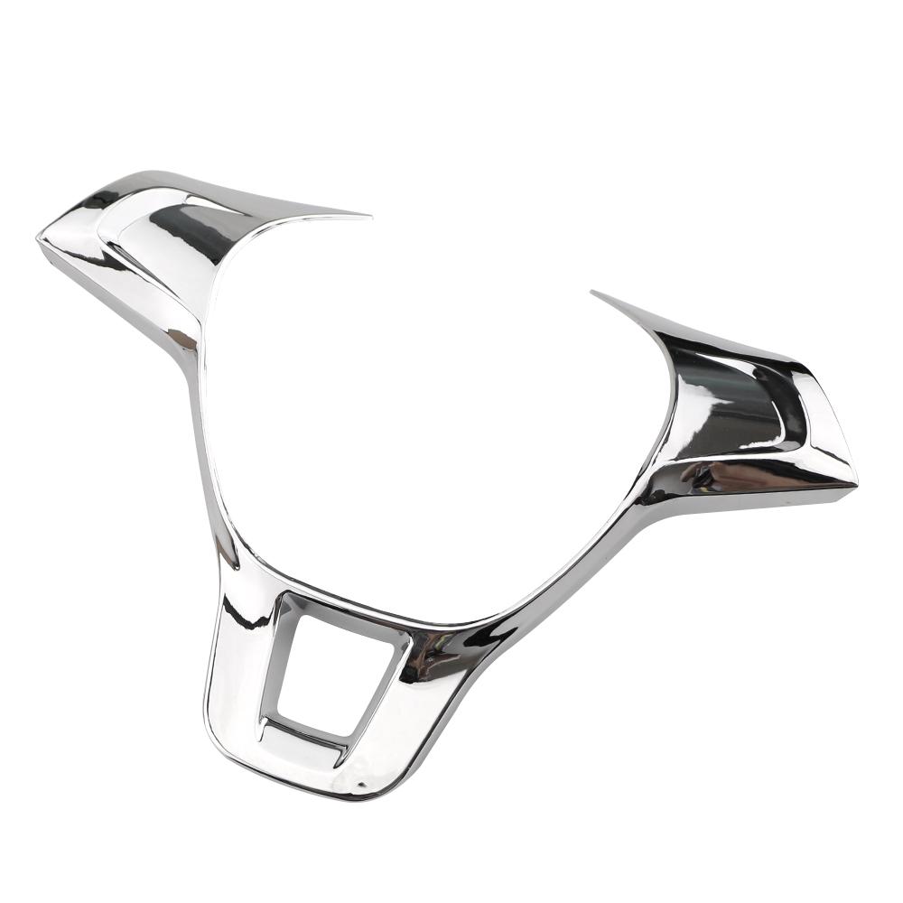 2026 Hot For Volkswagen VW Car Steering Wheel Panel Cover Sequins for Volkswagen VW Golf 7 GTI MK7 POLO 2014 2015 Jetta MK6 2015