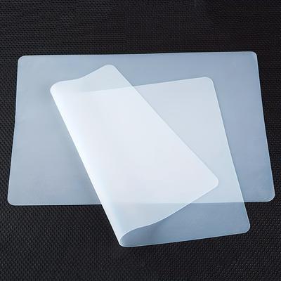 1pc Silicone Mats For Crafts, Translucent, Non-Slip Heat Resistant Reusable Silicone Placemats For Jewelry Casting, Refrigerator Liner