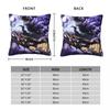 Anime Solo Leveling Pillowcase Printed Fabric Cushion Cover Decoration Throw Pillow Case Cover Seat Square 40X40cm