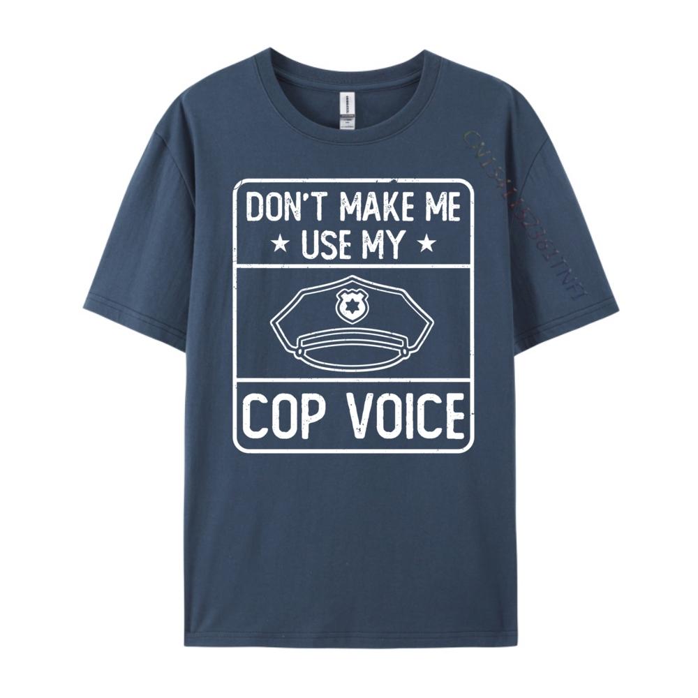 Camisetas Gráficas de Policial Cop Camisas De Hombre Estampadas Manga Curta Roupas de Luxo Respirável Estampado