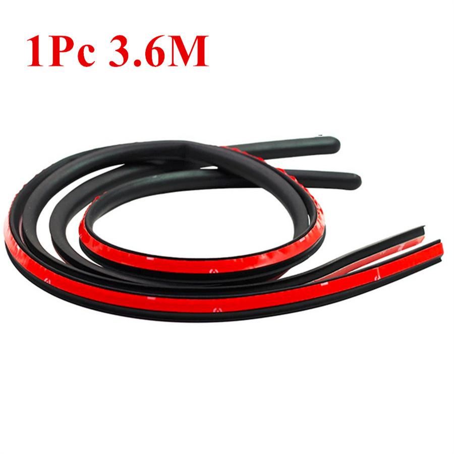 3.6M Car SUV Hood Vulcanization W/ Air Vent Rubber Sealing Strip Sealant Rubber