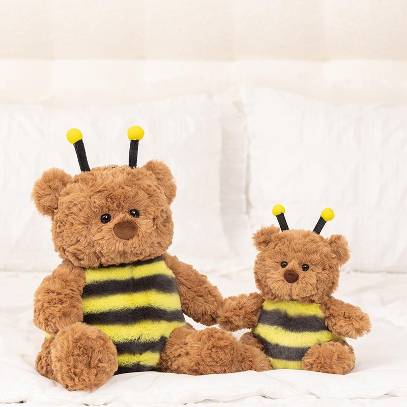 Cute Cute Bear Turned Into Bee Ladybug Doll Plush Toy Hug Bear Insect Doll Children's Doll