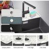 Silicone Faucet Mat Kitchen Sink Tray Soap Dispenser Sponge Drain Pad Sink SplashDrying Mat Countertop Storage Tray SoapTray