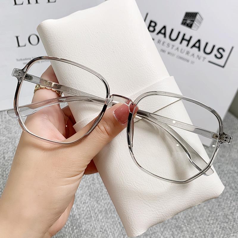 

Photochromic Glasses Women s Anti Blue Myopia Glasses 0 To-4.0Large Frame Ultra Light Transparent Glasses Neutral Myopia Glasses 0 No Discoloration