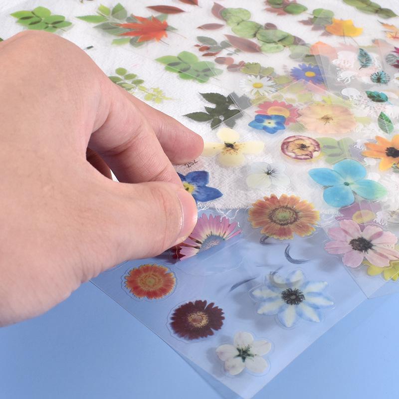 Poppy DIY Flower Epoxy Mold & Crystal Sticker Kit