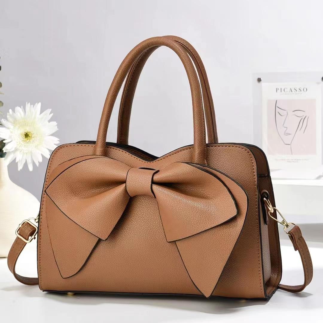 

Latest Large Capacity Bow Fashion Shoulder Bag High Appearance Level All Cross-body Bag Trendy Style Lightweight Luxury Handbag .