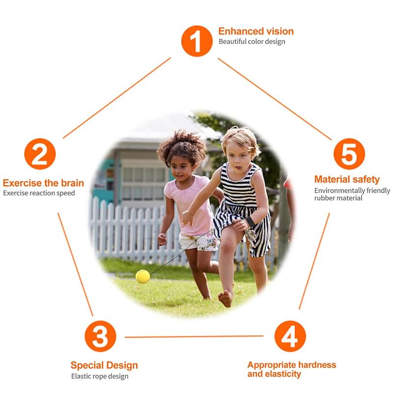 2 Stück Handball Handgelenkbälle Krafttraining Schwungbewegung Elastizität Schwammgummi Rückprall Partygeschenk für Teenager Erwachsene