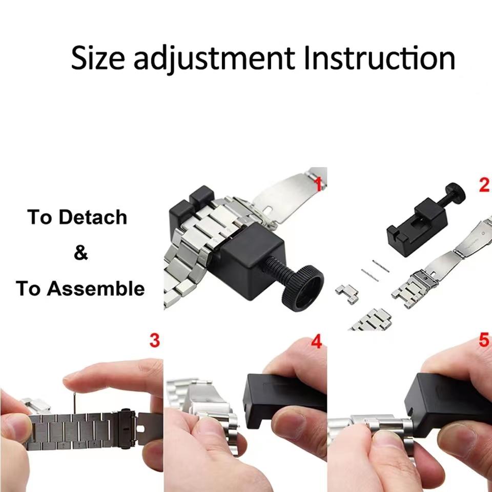 Luxury Metal Strap for Huawei Watch GT4 GT 5 46mm Men 22mm Stainless Steel Band for Huawei Watch GT4 GT5 46mm Watchband Bracelet