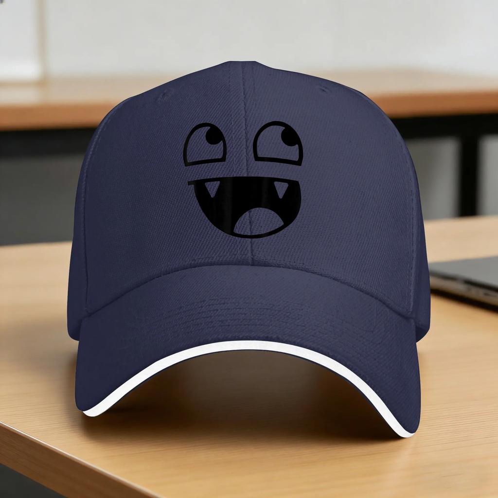 Epic Face Vampire Casual Baseball Cap Summer  Trucker Hat Breathable Hunting Snapback Cap Unisex Adult Stylish Baseball Caps