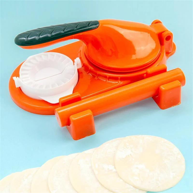 3 In 1 Dough Pressing Tool Manual Press Dumpling Crust Tool DIY Dumpling Maker Mould Dumpling Wrapper Maker Kitchen Gadgets