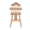 1:12 Dollhouse Mini Dining Chair High Chair Baby Dining Chair Kichen Decor Toy
