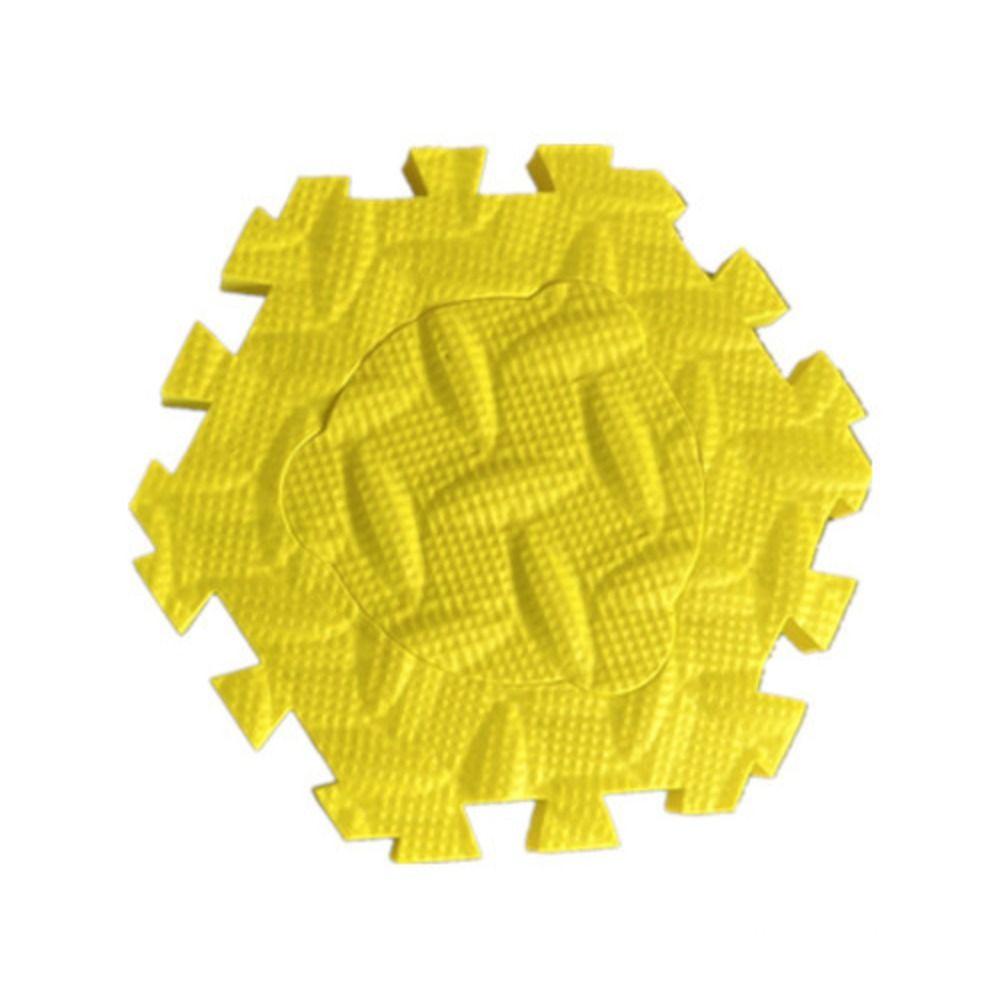 

Красочные кнопки для записи голоса домашних животных, пазл-подставка, противоскользящая интерактивная игрушка для домашних животных, собак и кошек yellow-75mm button