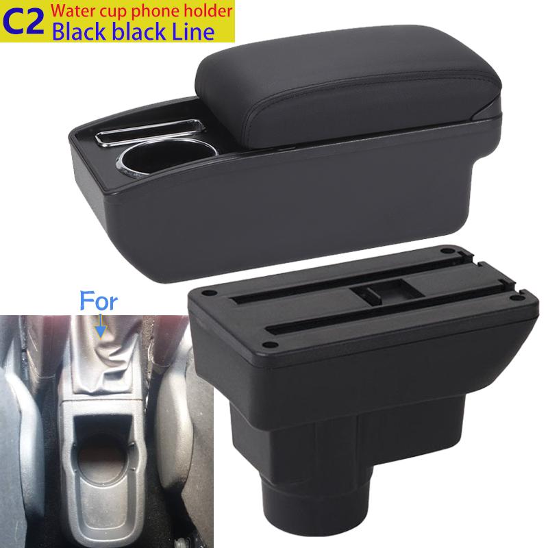 Für Opel Corsa D Armlehnenbox Für Opel Corsa Auto-Armlehnen-Aufbewahrungsbox Spezieller Getränkehalter Nachrüstteile Innenraum Autozubehör