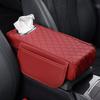 Arm Rest Cover For Car Automotive Interior Accessories With Tissue Box Slot Car Armrest Storage Box For SUV RV Truck Sedan
