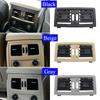 Car Rear Air Conditioner Grille Outlet Cover AC Vent Panel For BMW 5 Series E60 E61 545i 550i 2003 2004 2005 2006 2007 2008