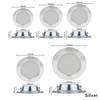 LED Downlight 5W 9W 12W 15W 18W Recessed Round LED Ceiling Lamp AC 220V 230V 240V Indoor Lighting Warm/Cold White Energy Saving