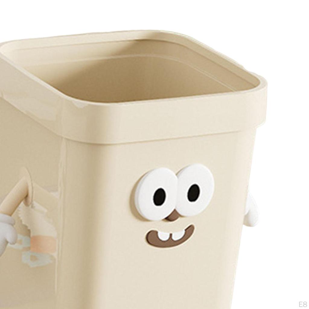 Creative Cartoon Shape Trash Can, Stylish Home Under Desk Bedroom, Kitchen,