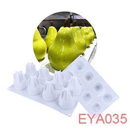 Fruit Shaped Silicone Mold Apple Pumpkin Candle Mold 3D Mousse Cake Mold Cake Decorating Candy Tool Kitchen Baking Supp
