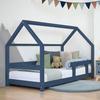 TERY Children's Cabin Bed 70 X 160 Navy Blue