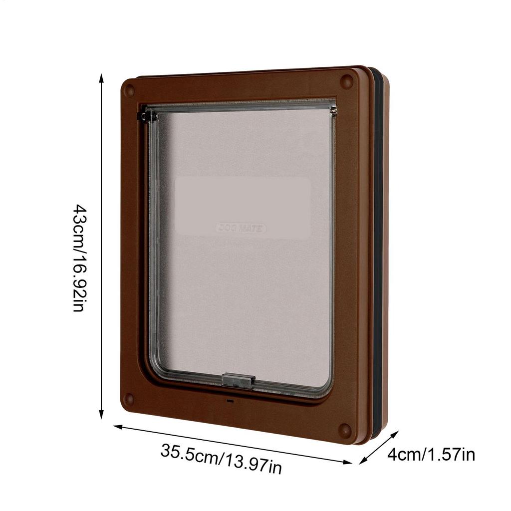 Doggy Door Inside Cat Flap Doggy Door Pet Supplies Gate With Mounting Kit For Interior Exterior Home Living Room Wall Window