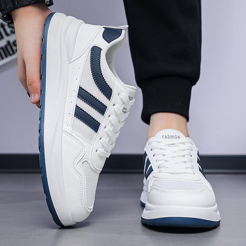 Menns Fritidsmote Fire Sesonger Studenter Komfortable Joggesko Gutter Trendy Myk Såle Pustende Sko